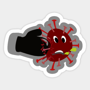 coronavirus Covid19 Sticker